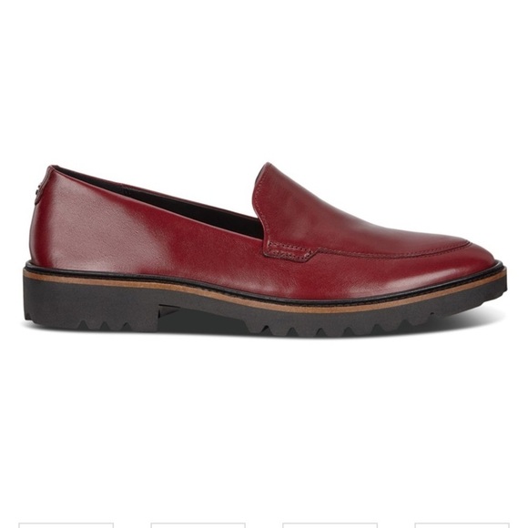 ECCO Incise Tailored Loafer in Syrah color - Picture 4 of 10